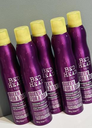 Tigi bed head queen for a day спрей для об'єму волосся