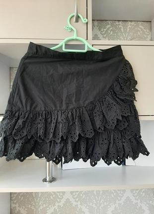 Котонова спідниця zara