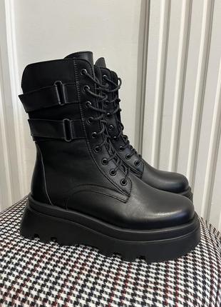 Braska кожаные ботинки