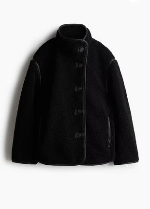 Куртка из флиса флисовая шубка жакет из меха h&m hm седди 1249958003 оригинал ✅ xs s m l xl xxl