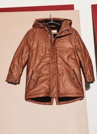 Хлопчача тепла курточка mango 152-164cm