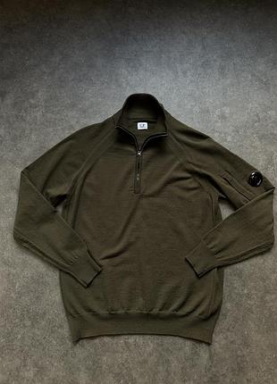 monogram Aop T shirt 176813843 c.p. company pullover half zip khaki 7900