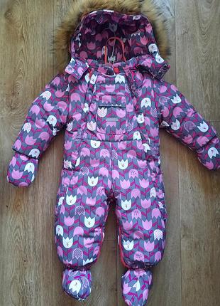 Зимний комбинезон jie reima, рост 68