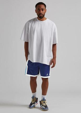 Шорты мужские air jordan dri-fit sport mesh short blue dh9077-410