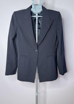 Фирменный пиджак темно синий