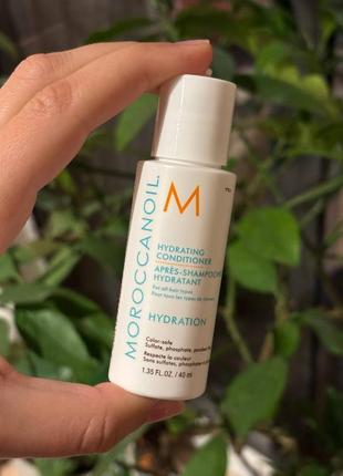 Увлажняющий кондиционер moroccanoil hydrating conditioner 40 мл