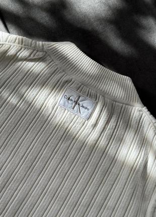 Белый гольф calvin klein