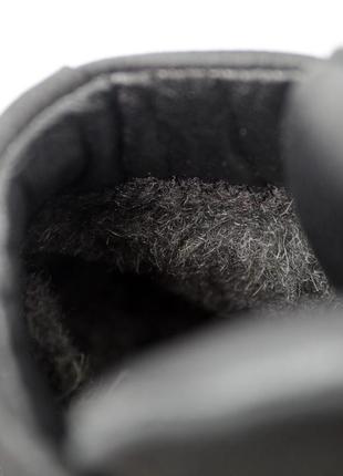 Ботинки мужские кожаные мех