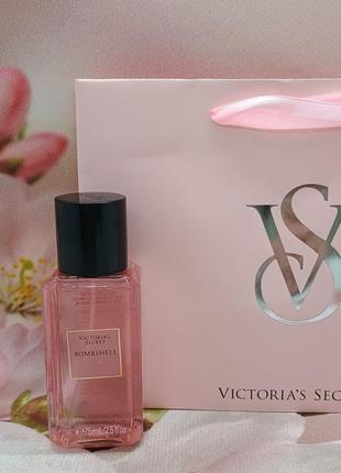 Парфюмированный мини мист bombshell victoria’s secret. премиум коллекция! аромат парфюма!