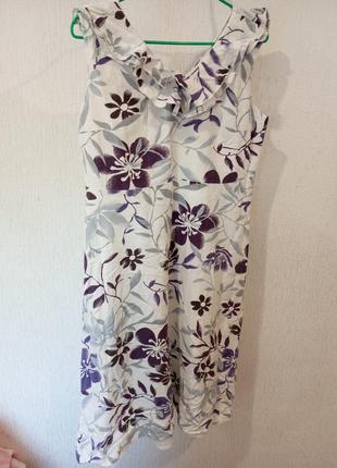 Льняное платье 2