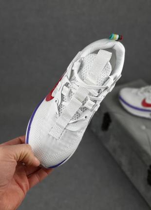 Nike vapormax move to zero белые красная кома2 фото