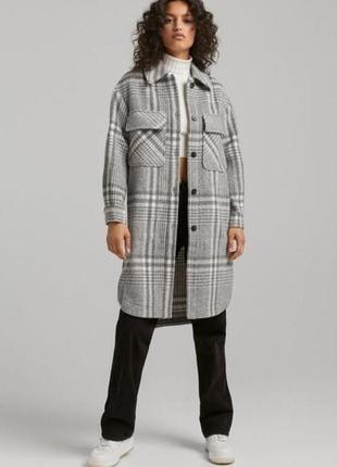 Пальто bershka s