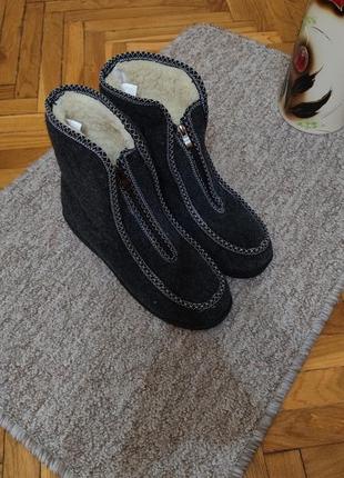Бурки женские dago высокие черные на замке бурочки