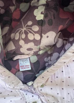 Комбинезон демисезонный next, 3-6мес4 фото