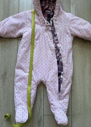 Комбинезон демисезонный next, 3-6мес8 фото