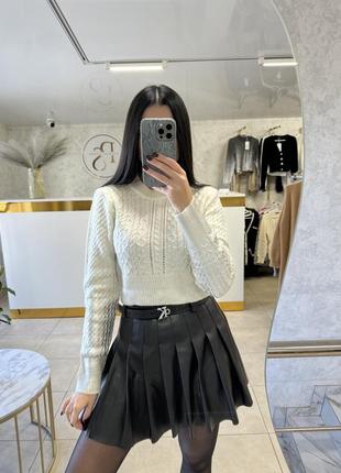 Свитер омбре с напылением