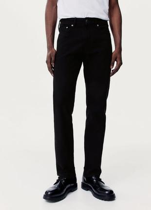 Новые мужские черные джинсы h&m