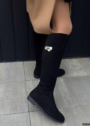 Новинка💞 популярные сапоги с фурнитурой