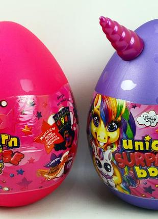 Креативное творчество "unicorn surprise box" укр/рус (2) danko toys