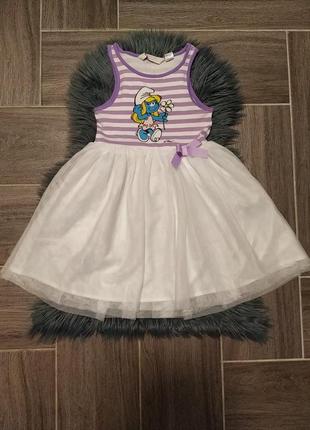 Фирменное, шерстяное платье, платье для девочки 5-6 лет-h&m