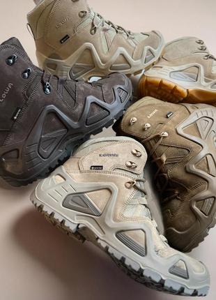 Оригинальный тактические ботинки берцы lowa zephyr#x mid, high, gore-tex,