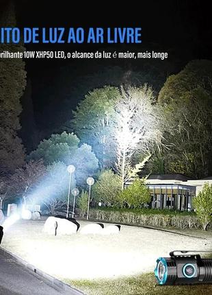 Мини фонарик, type-c фонарик, аккумуляторный фонарик, мини фонарик,