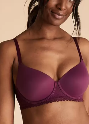 65f шикарный бюстгальтер с полной чашкой и кружевным поясом