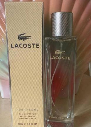 Туалетна вода lacoste pour femme лакост пур фемм 100 мл