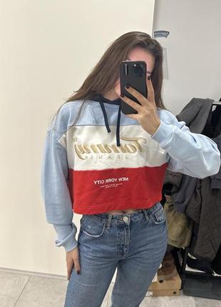 Укороченный худи от tommy hilfiger jeans 3