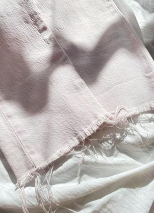 Женские джинсы levi’s розовые с высокой посадкой с необработанными краем освещенные 501 skinny l8 фото