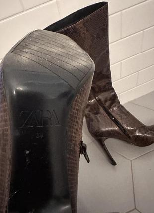 Сапоги зара 38 бу, як нові zara