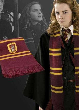 Шарф gryffindor,happy potter.