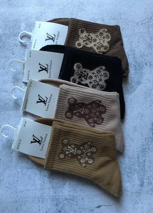 Жіночі стильні шкарпетки середня посадка 37-41