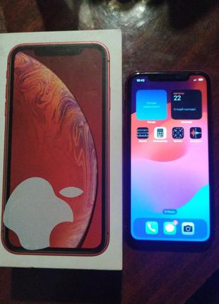 Apple iphone xr 64 gb neverlock 18.3 ios смартфон телефон