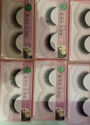 Лотом накладные ресницы-ресницы! цена за все!