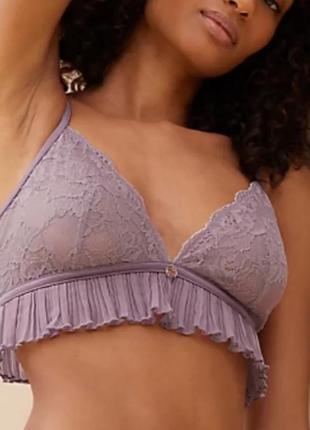 75c 80c 75d 80d роскошный кружевной  бюстгальтер браллет с плиссированным поясом