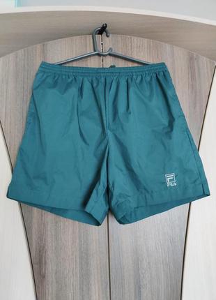 Винтажные шорты fila спортивные шорты fila m