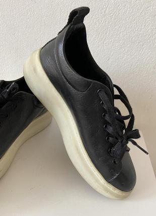 Кроссовки из натуральной кожи pavement