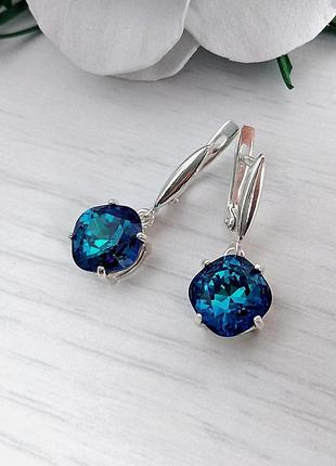 Сережки swarovski