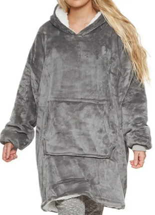 Худи плед huggle hoodie - это уютный и комфортный костюм с капюшоном