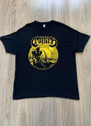 Мужская хлопковая футболка принтом conan