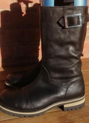 Сапоги женские натуральная кожа 42р