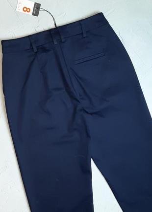 🎁1+1=3 новые фирменные темно-синие зауженные брюки primark, размер 44 - 463 фото