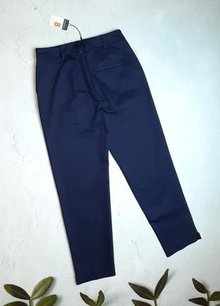 🎁1+1=3 новые фирменные темно-синие зауженные брюки primark, размер 44 - 465 фото