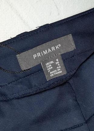 🎁1+1=3 новые фирменные темно-синие зауженные брюки primark, размер 44 - 467 фото
