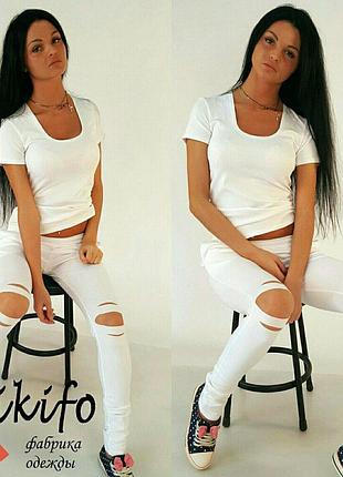 Футболка и штаны женская одежда распродажа