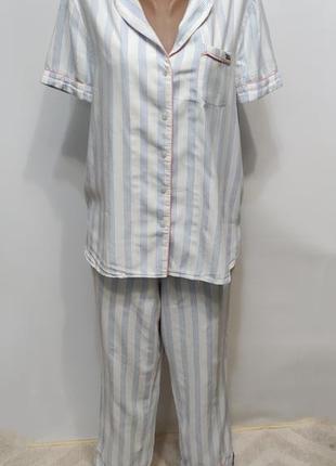 Joules фланелева піжама, домашній костюм із штанами