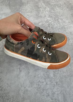 Кеды детские 29-30 р слипоны на мальчика next