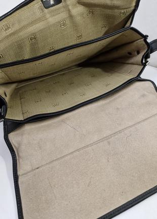 Добротная кожаная сумка crossbody 10