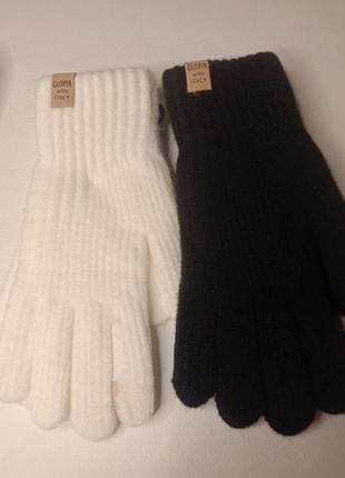 Молодежные вязаные сенсорные перчатки пальчата перчатки